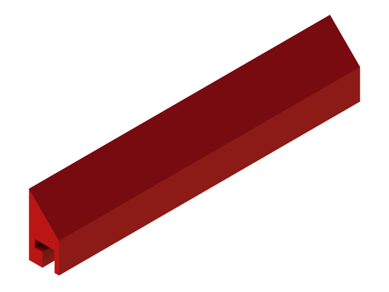 Silicone Profile P991X - type format h - irregular shape