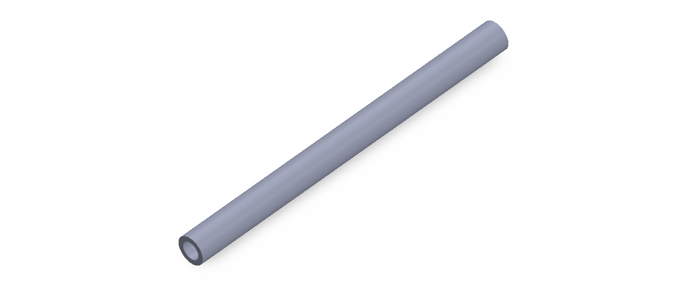 Silicone Profile TS500805 - type format Silicone Tube - tube shape