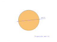 Profil en Silicone CS4047,5 - format de type Cordon - forme de tube