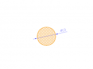 Silicone Profile CSE0,2513 - type format Sponge Cord - tube shape