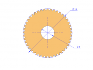 Silicone Profile P93230B - type format Silicone Tube - irregular shape