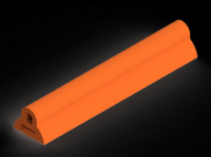 Perfil de Silicona P030A - formato tipo Lampara - forma irregular