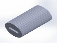 Perfil de Silicona P1093L - formato tipo Tubo - forma irregular