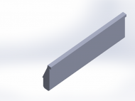 Perfil de Silicona P126 - formato tipo Autoclave - forma irregular