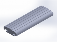 Perfil de Silicona P201 - formato tipo Lampara - forma irregular