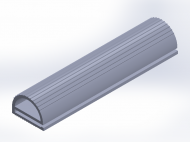 Perfil de Silicona P31 - formato tipo e - forma irregular