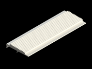 Perfil de Silicona P35N - formato tipo Perfil plano de Silicona - forma irregular