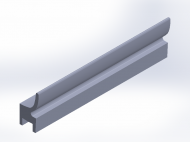 Perfil de Silicona P400A - formato tipo Labiado - forma irregular