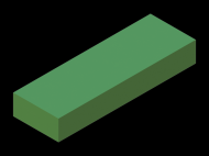 Perfil de Silicona P603315 - formato tipo Rectángulo Esponja - forma regular