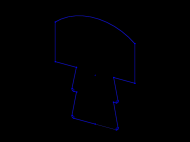 Perfil de Silicona P965AM - formato tipo T - forma irregular