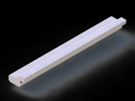 Perfil de Silicona P97328O - formato tipo Labiado - forma irregular