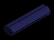 Profil en Silicone P161 - format de type Lampe - forme irrégulier