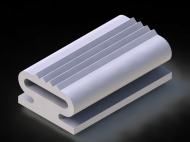 Profil en Silicone P1904GO - format de type Lampe - forme irrégulier