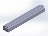 Profil en Silicone P268AH - format de type Labiée - forme irrégulier