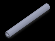 Profil en Silicone TS501207 - format de type Tubo - forme de tube