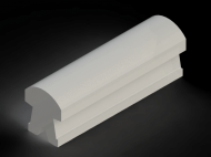 Silicone Profile P1214A - type format Lamp - irregular shape