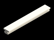 Silicone Profile P175X - type format Lamp - irregular shape