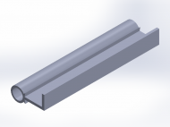 Silicone Profile P64P - type format solid b/p shape - irregular shape