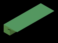 Silicone Profile P945AR - type format Lipped - irregular shape