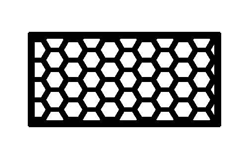 Sponge Rectangle - regular shape