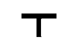 T - irregular shape