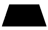 Solid trapezium - irregular shape