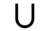 U - irregular shape