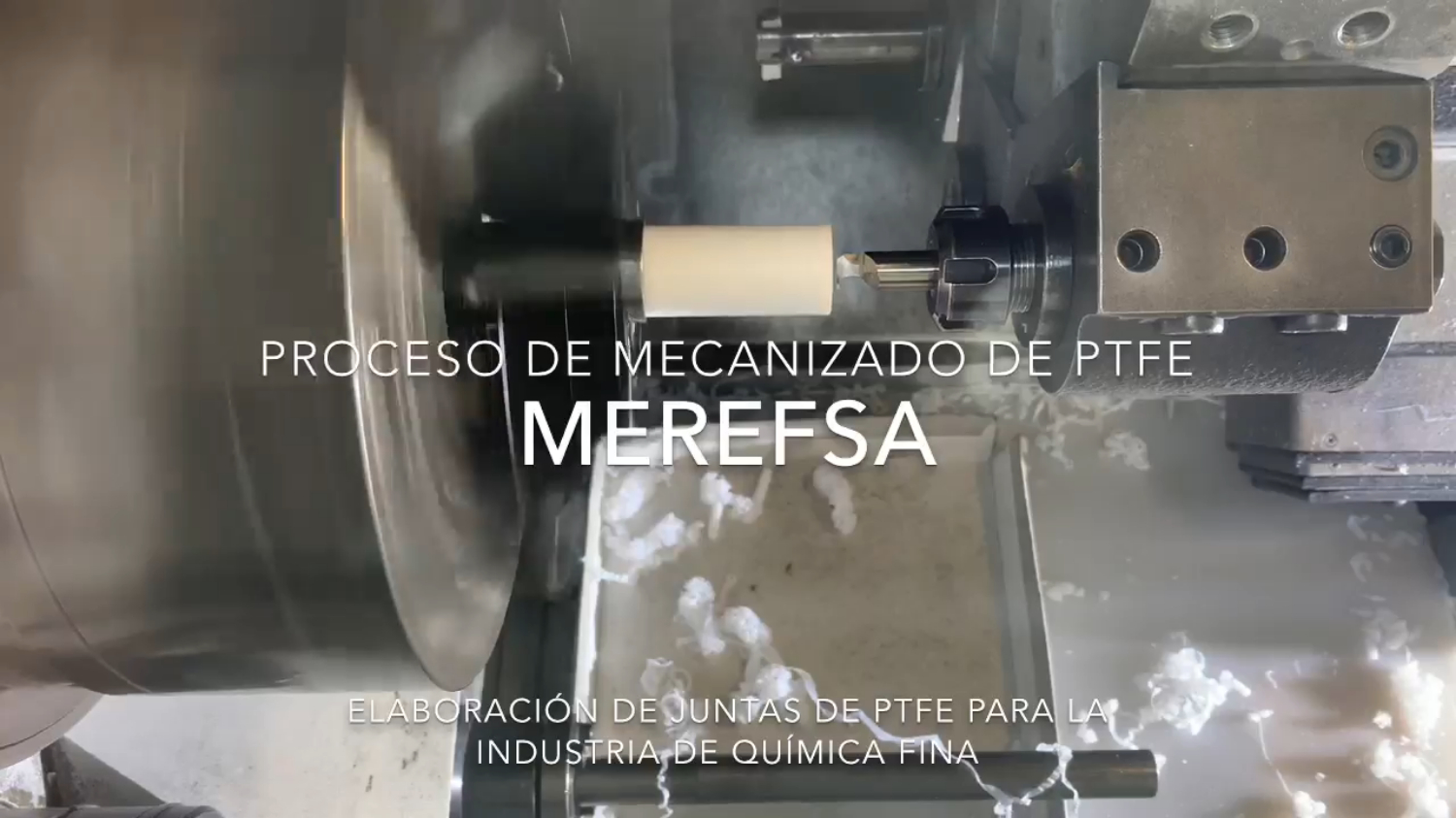 MEREFSA. 50 years of experience in PTFE machining processes