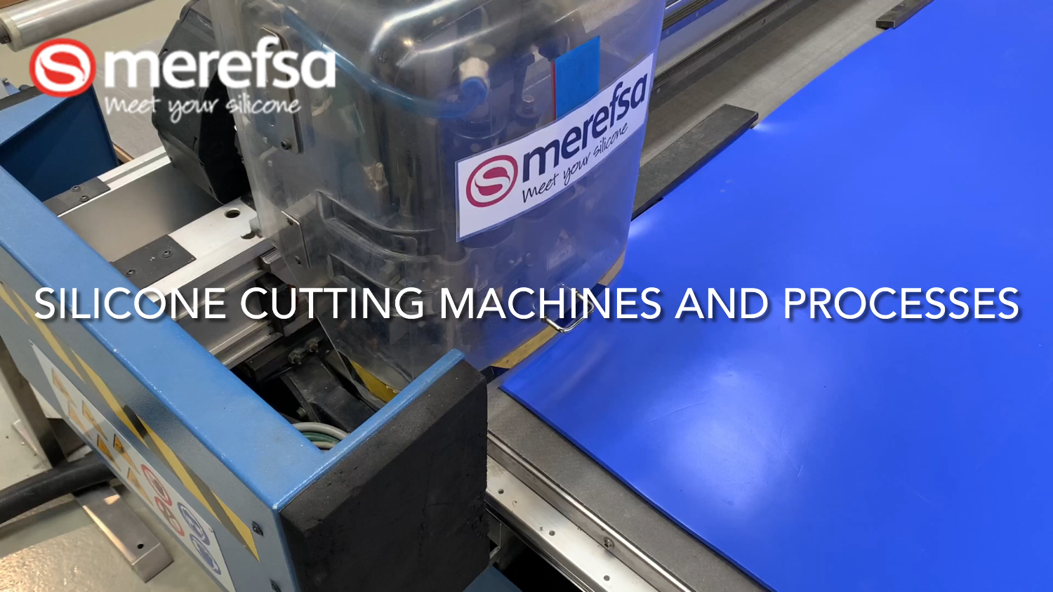 Silicone cutting machines and processes 