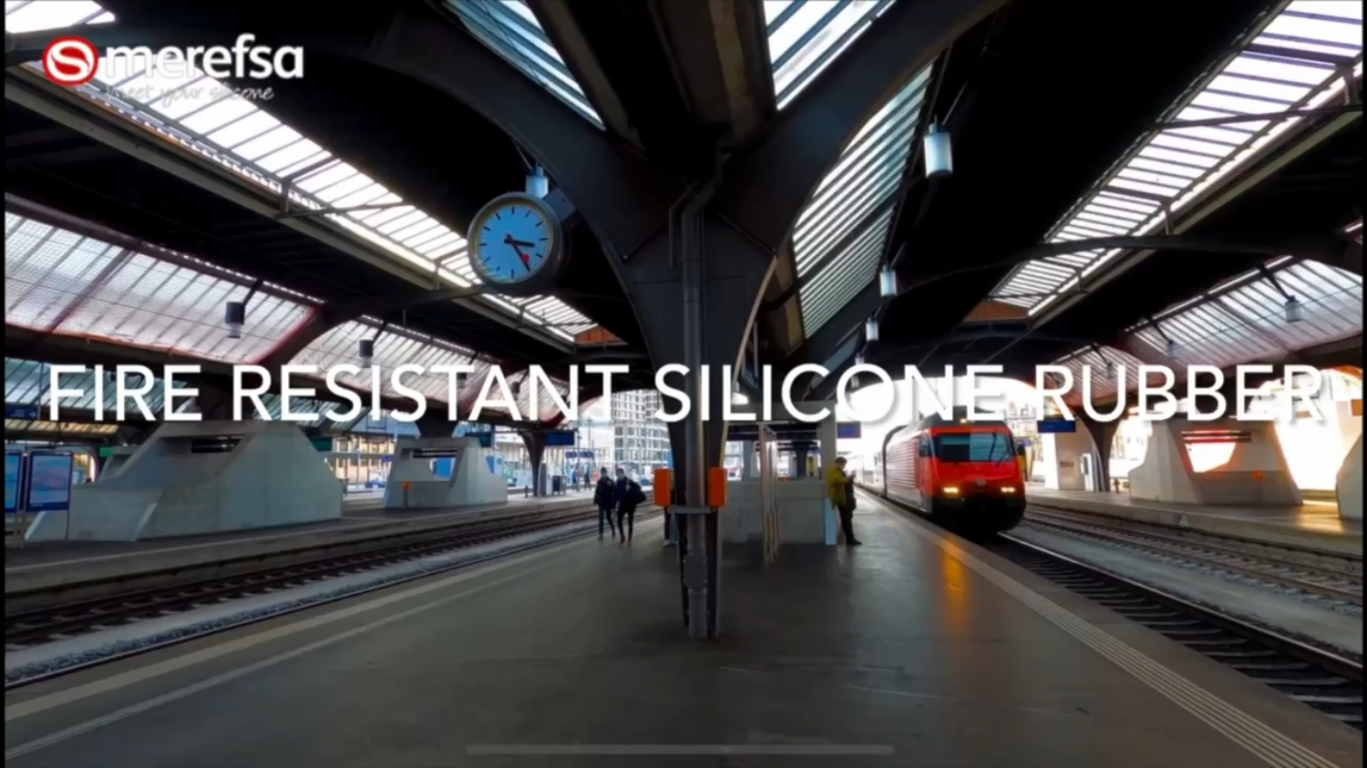 🚊🔥 Produits en caoutchouc de silicone résistant au feu pour l'industrie ferroviaire