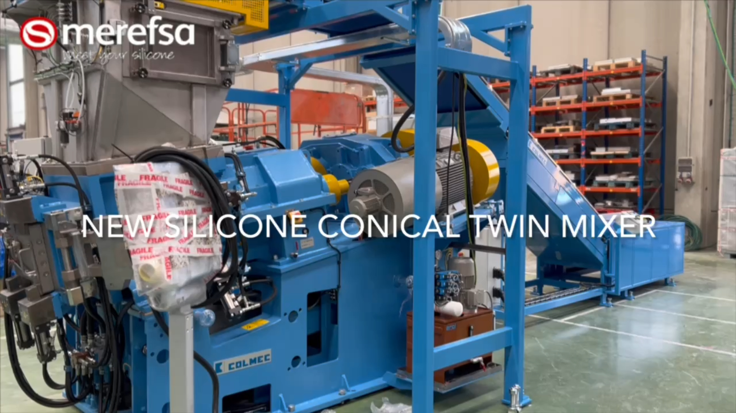 ¡Llega otra Conical Twin Mixer a Merefsa!