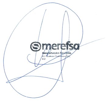 Firma Cristian Guasch y Sello de empresa