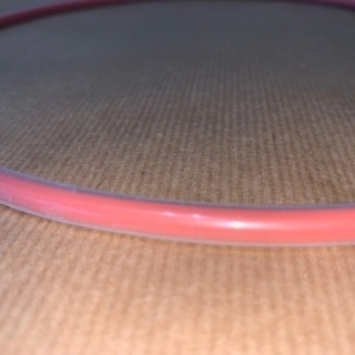 ENCAPSULATED O-RING FEP+SILICONE Øi 253.37 mm X Ø 6. 99 mm C.S.