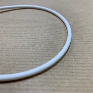 JOINT O-RING SILICONE BLANC ALIMENTAIRE 60 SHº (±5) Øi 380 mm x 3 mm TORE