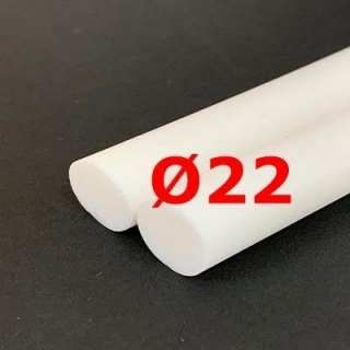 M. CORDE SILICONE BLANC ALIMENTAIRE 60 SH° (±5) Ø 22 mm 