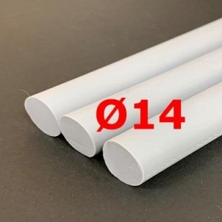 M. SILICONE CORD FOOD GRADE THT GRAY 60 SHº (±5) Ø 14 mm