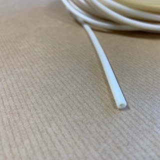 M. CREAM THT (280ºC) SILICONE TUBE FOOD GRADE 60 SHº (±5) Øe 4 mm X Øi 2 mm