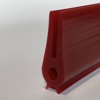 M. RED SILICONE PROFILE THT(280°C) HIL. 320A