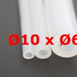 M. TRANSLUCENT FOOD GRADE SILICONE TUBE 60 SH° (±5) Øe 10 mm X Øi 6 mm