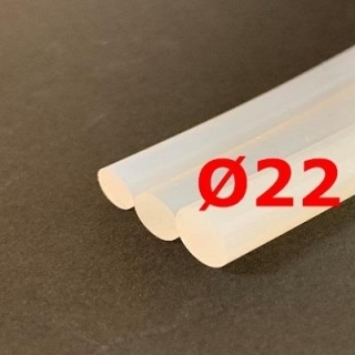 M. TRANSLUCENT SILICONE CORD FOOD GRADE 60 SH° (±5) Ø 22 mm 