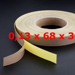 TVT ROLL WITH ADHESIVE BACKING 0,13mm X 68mm X 30 METERS