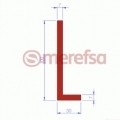 M. PERFIL SILICONA ATOX. NEGRA 70 SHº (±5) HIL. 94476A FORMA