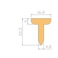 M. PERFIL SILICONA 90ÂºSH (Â±5) HIL.199A