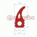 M. PERFIL SILICONA TRANSL. 60 SHº (±5) HIL.1433D