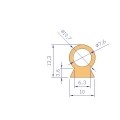 M. PERFIL SILICONA ATOX. TRANSL. 60 SHÂº (Â±5) FORMA OMEGA HIL.3004A