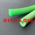 M. TUBO SILICONA ATOX. VERDE 60 SH° (±5) Øe 15,5 mm X Øi 10,5 mm (± 0,5)