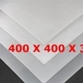 PLACA SILICONA ATOX. TRANSLUCIDA 60 SH° (±5) 400 mm X 400 mm X 3mm (±0,3) Espesor