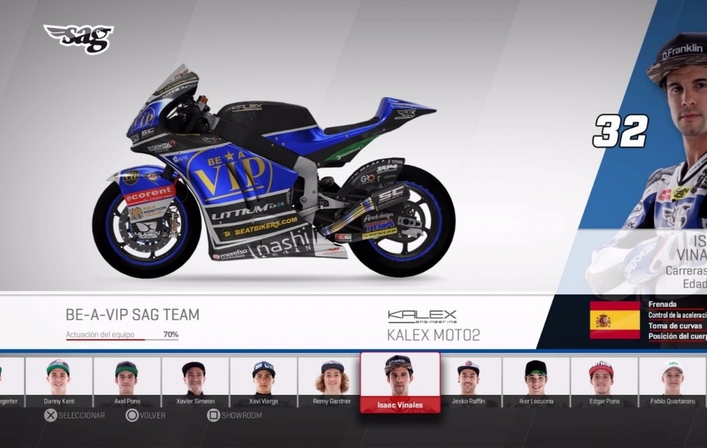 Les motos MEREFSA  présentes dans le jeu vidéo MGP