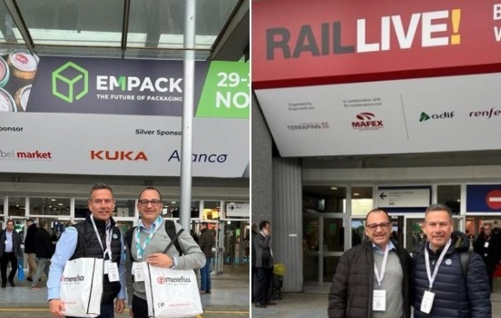 Nous avons visité les salons Empack Madrid et RAIL LIVE 2023