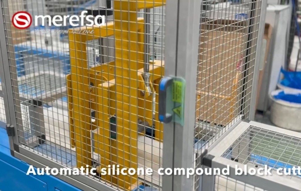 Nueva línea automática de alimentación de extrusoras de silicona